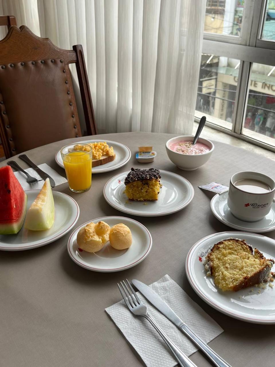 Oscar Palace Hotel - Centro De Tubarão Eksteriør bilde